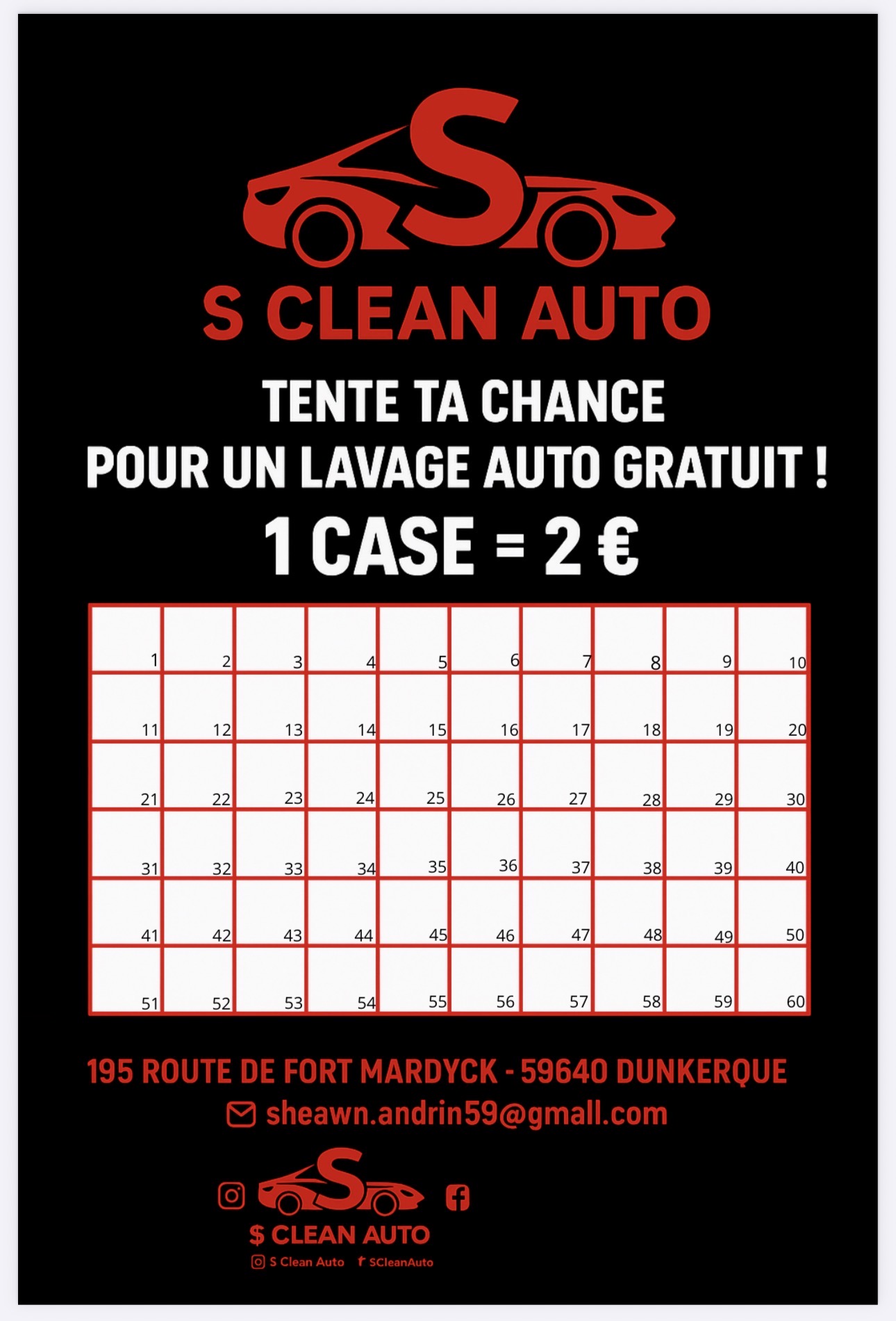 Concours lavage complet